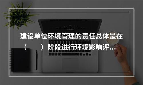 建设单位环境管理的责任总体是在（　　）阶段进行环境影响评价、