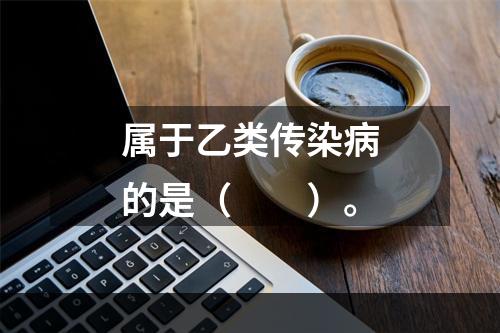 属于乙类传染病的是（　　）。