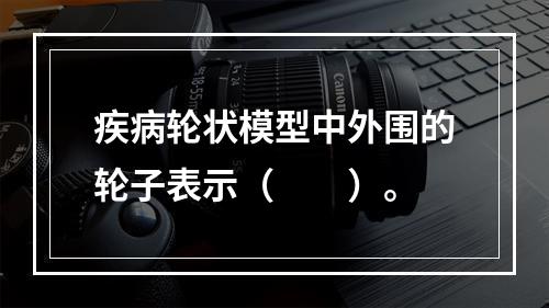 疾病轮状模型中外围的轮子表示（　　）。