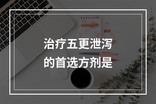 治疗五更泄泻的首选方剂是