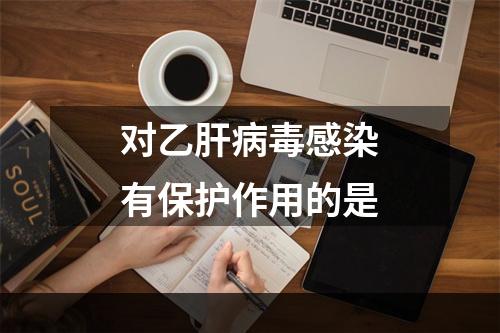 对乙肝病毒感染有保护作用的是