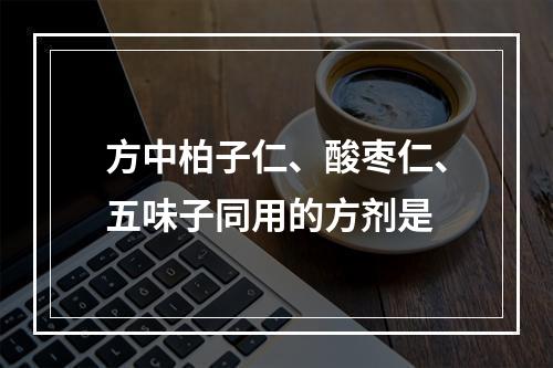 方中柏子仁、酸枣仁、五味子同用的方剂是