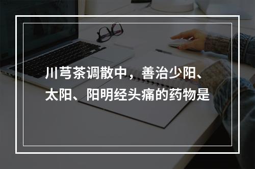 川芎茶调散中，善治少阳、太阳、阳明经头痛的药物是