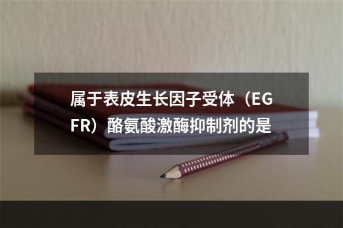 属于表皮生长因子受体（EGFR）酪氨酸激酶抑制剂的是