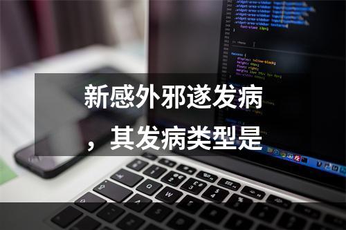 新感外邪遂发病，其发病类型是