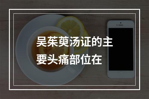 吴茱萸汤证的主要头痛部位在