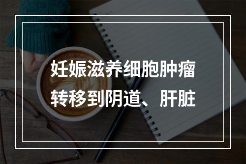 妊娠滋养细胞肿瘤转移到阴道、肝脏