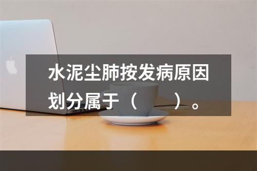 水泥尘肺按发病原因划分属于（　　）。