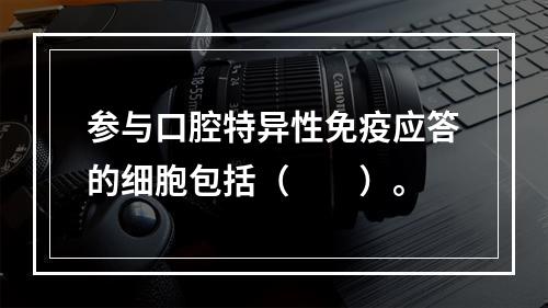 参与口腔特异性免疫应答的细胞包括（　　）。