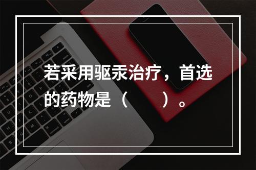 若采用驱汞治疗，首选的药物是（　　）。