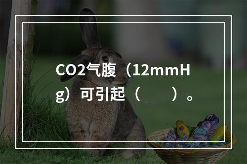 CO2气腹（12mmHg）可引起（　　）。