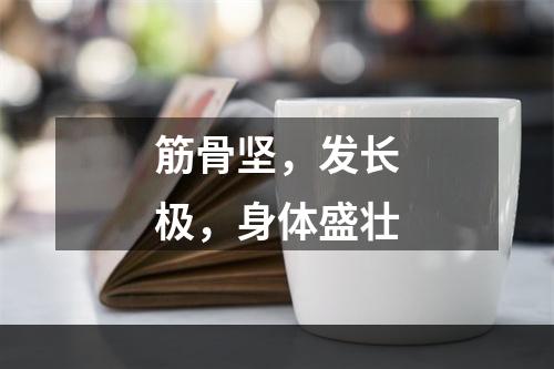 筋骨坚，发长极，身体盛壮