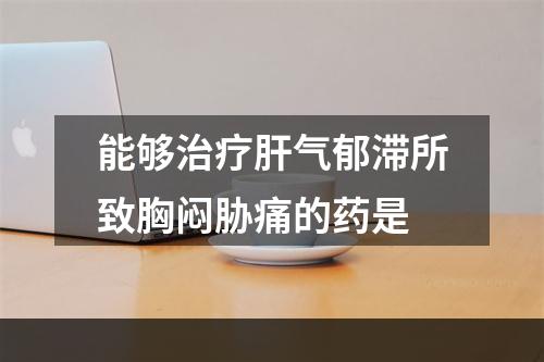 能够治疗肝气郁滞所致胸闷胁痛的药是