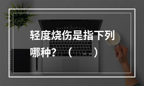 轻度烧伤是指下列哪种？（　　）