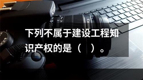 下列不属于建设工程知识产权的是（　）。