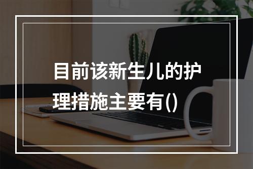 目前该新生儿的护理措施主要有()