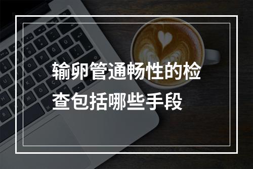 输卵管通畅性的检查包括哪些手段