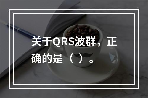 关于QRS波群，正确的是（  ）。