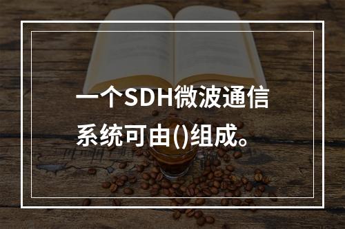 一个SDH微波通信系统可由()组成。