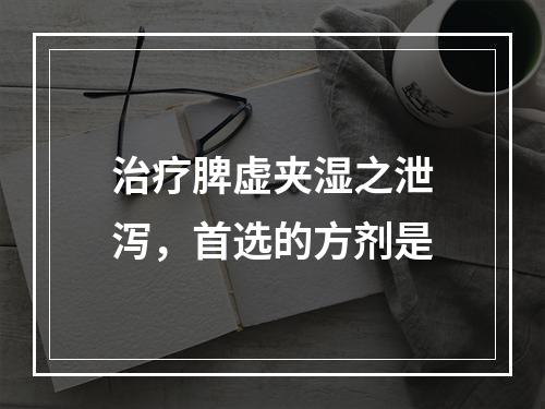 治疗脾虚夹湿之泄泻，首选的方剂是