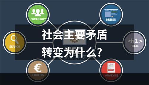 社会主要矛盾转变为什么?