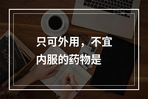 只可外用，不宜内服的药物是