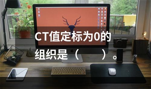 CT值定标为0的组织是（　　）。