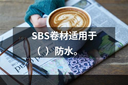 SBS卷材适用于（  ）防水。