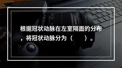 根据冠状动脉在左室隔面的分布，将冠状动脉分为（　　）。