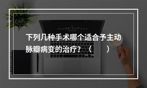 下列几种手术哪个适合予主动脉瓣病变的治疗？（　　）