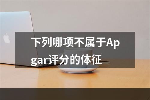 下列哪项不属于Apgar评分的体征