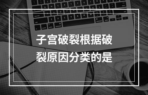 子宫破裂根据破裂原因分类的是