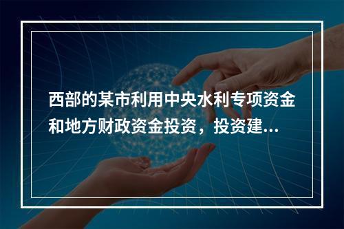 西部的某市利用中央水利专项资金和地方财政资金投资，投资建设某