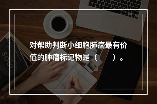 对帮助判断小细胞肺癌最有价值的肿瘤标记物是（　　）。