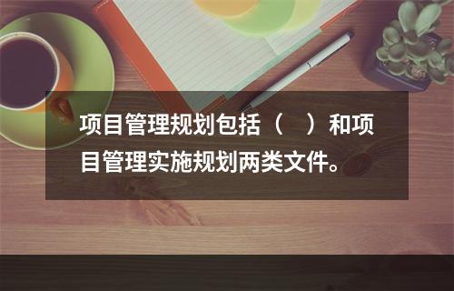 项目管理规划包括（　）和项目管理实施规划两类文件。