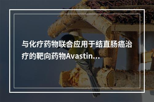 与化疗药物联合应用于结直肠癌治疗的靶向药物Avastin（贝