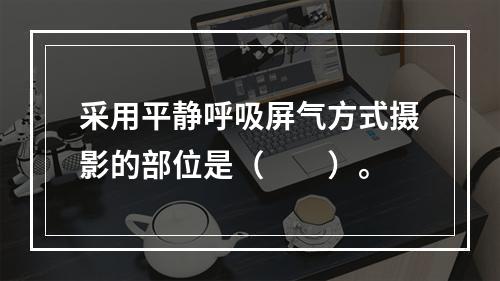 采用平静呼吸屏气方式摄影的部位是（　　）。