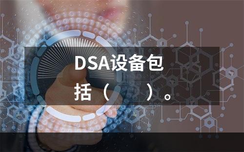 DSA设备包括（　　）。