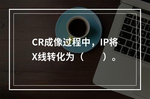 CR成像过程中，IP将X线转化为（　　）。