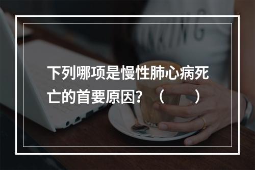 下列哪项是慢性肺心病死亡的首要原因？（　　）