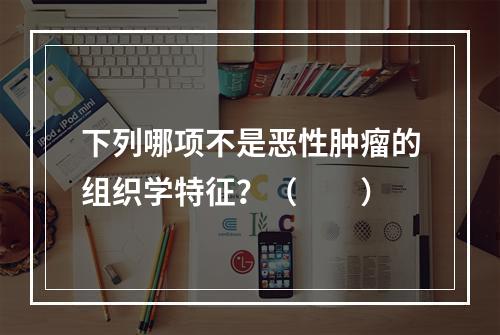 下列哪项不是恶性肿瘤的组织学特征？（　　）