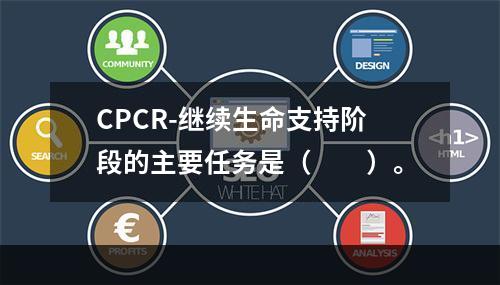 CPCR-继续生命支持阶段的主要任务是（　　）。