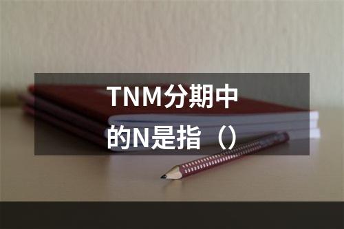 TNM分期中的N是指（）