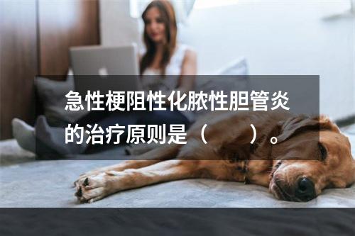 急性梗阻性化脓性胆管炎的治疗原则是（　　）。