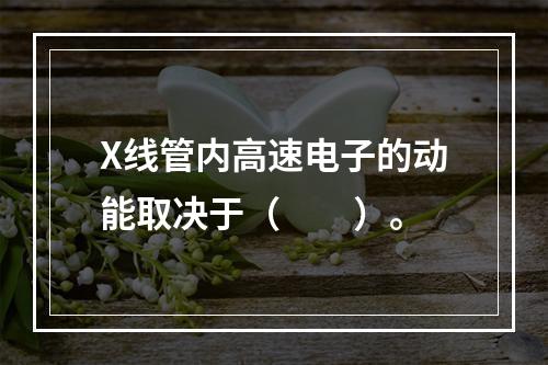 X线管内高速电子的动能取决于（　　）。