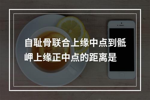 自耻骨联合上缘中点到骶岬上缘正中点的距离是