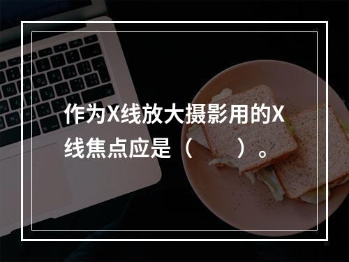 作为X线放大摄影用的X线焦点应是（　　）。