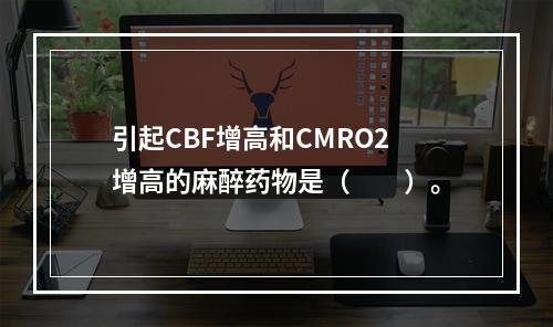 引起CBF增高和CMRO2增高的麻醉药物是（　　）。