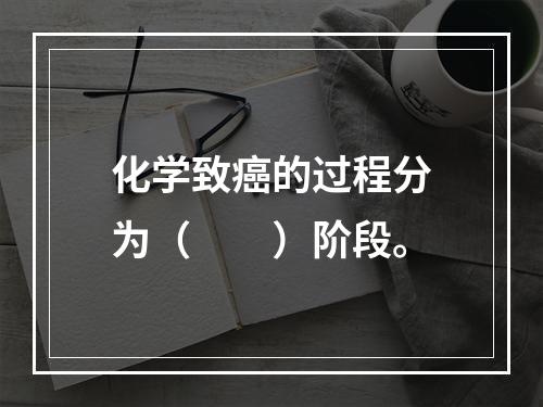 化学致癌的过程分为（　　）阶段。