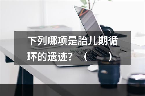 下列哪项是胎儿期循环的遗迹？（　　）